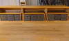 table avec 2 bancs + 6 coffres