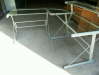 bureau d'angle en verre