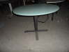 table plateau en verre