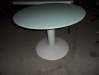 table plateau en verre 